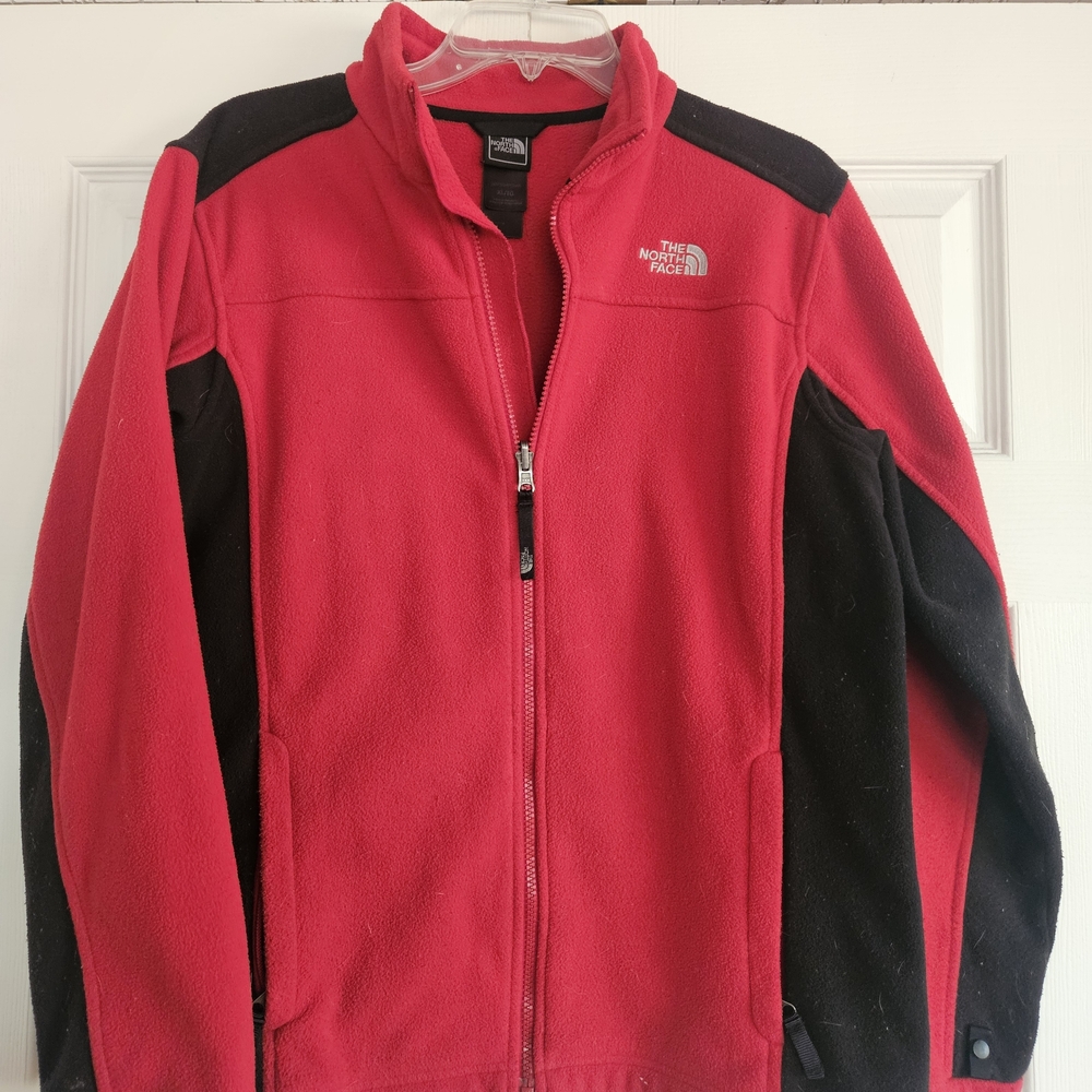 The North Face Red and Black Outdoor Jacket